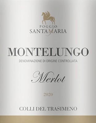 Poggio Santa Maria - Colli del Trasimeno Merlot 2018