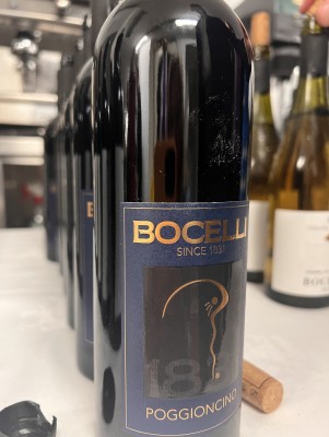 Poggioncino 2020 di Bocelli 1831 degustato in Fondazione Italiana Sommelier