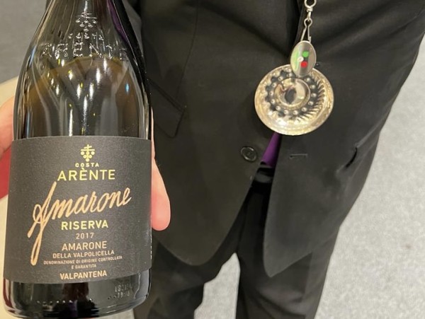 L'Amarone della Valpolicella Riserva 2017 di Costa Arènte in degustazione