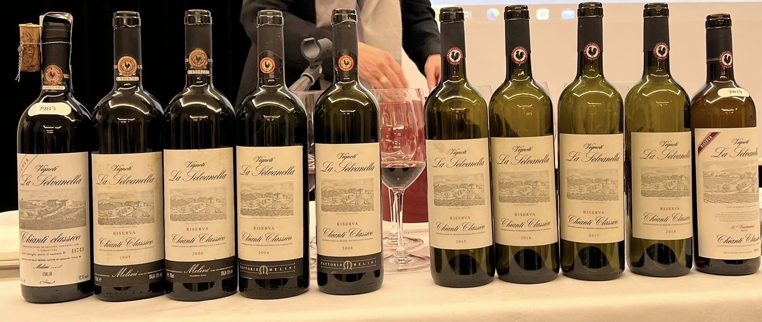 Le etichette in degustazione Le etichette in degustazione