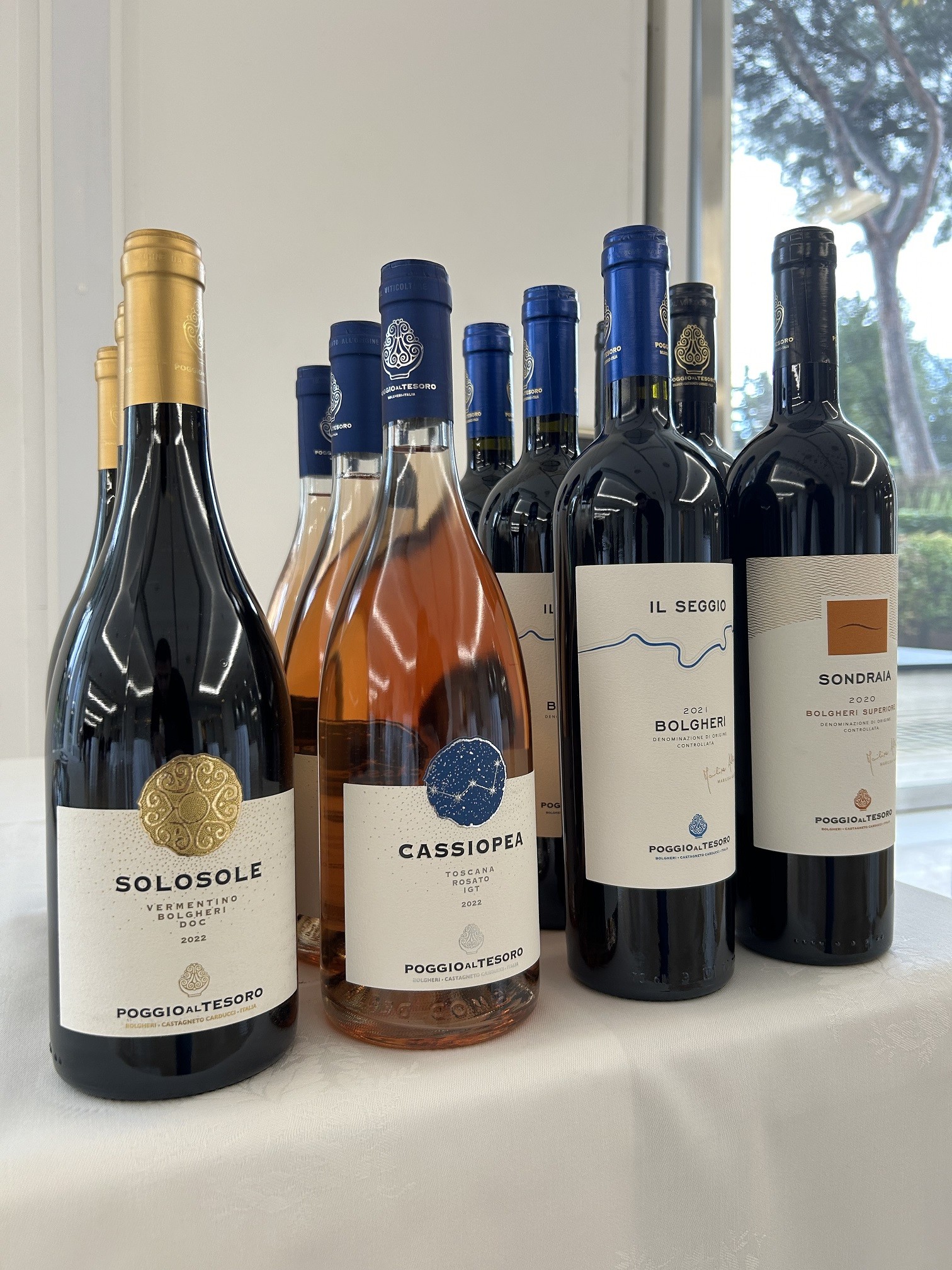 Le etichette in degustazione Le etichette in degustazione