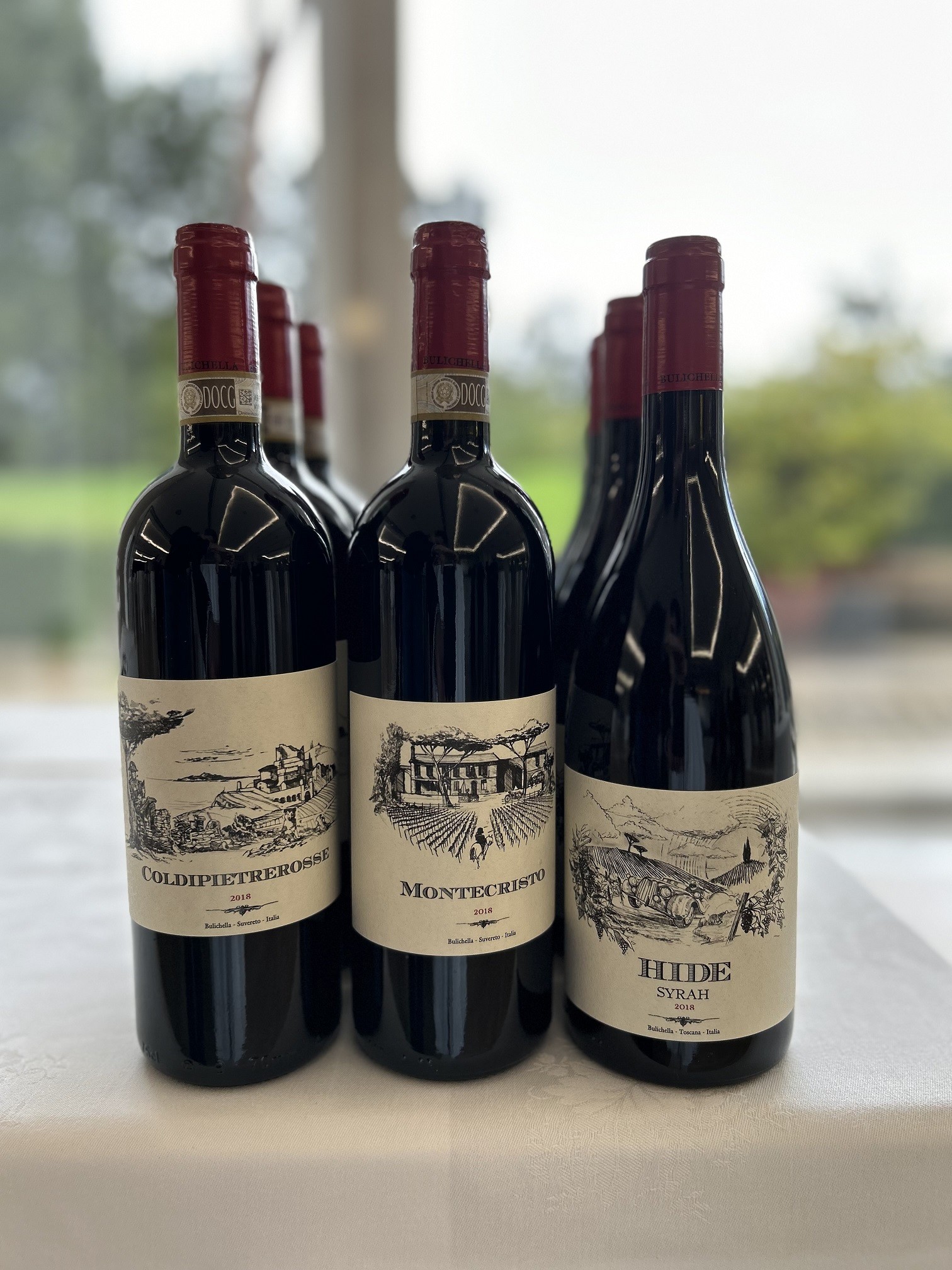 Le etichette in degustazione Le etichette in degustazione