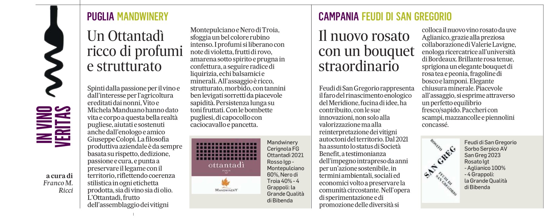 Il Messaggero del 9 Aprile 2024