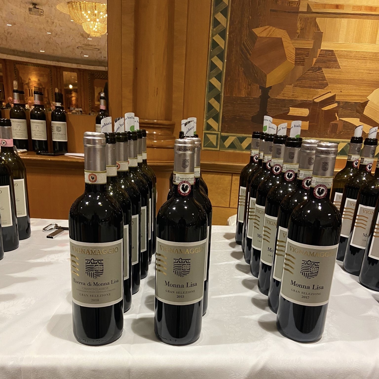 Le etichette in degustazione Le etichette in degustazione