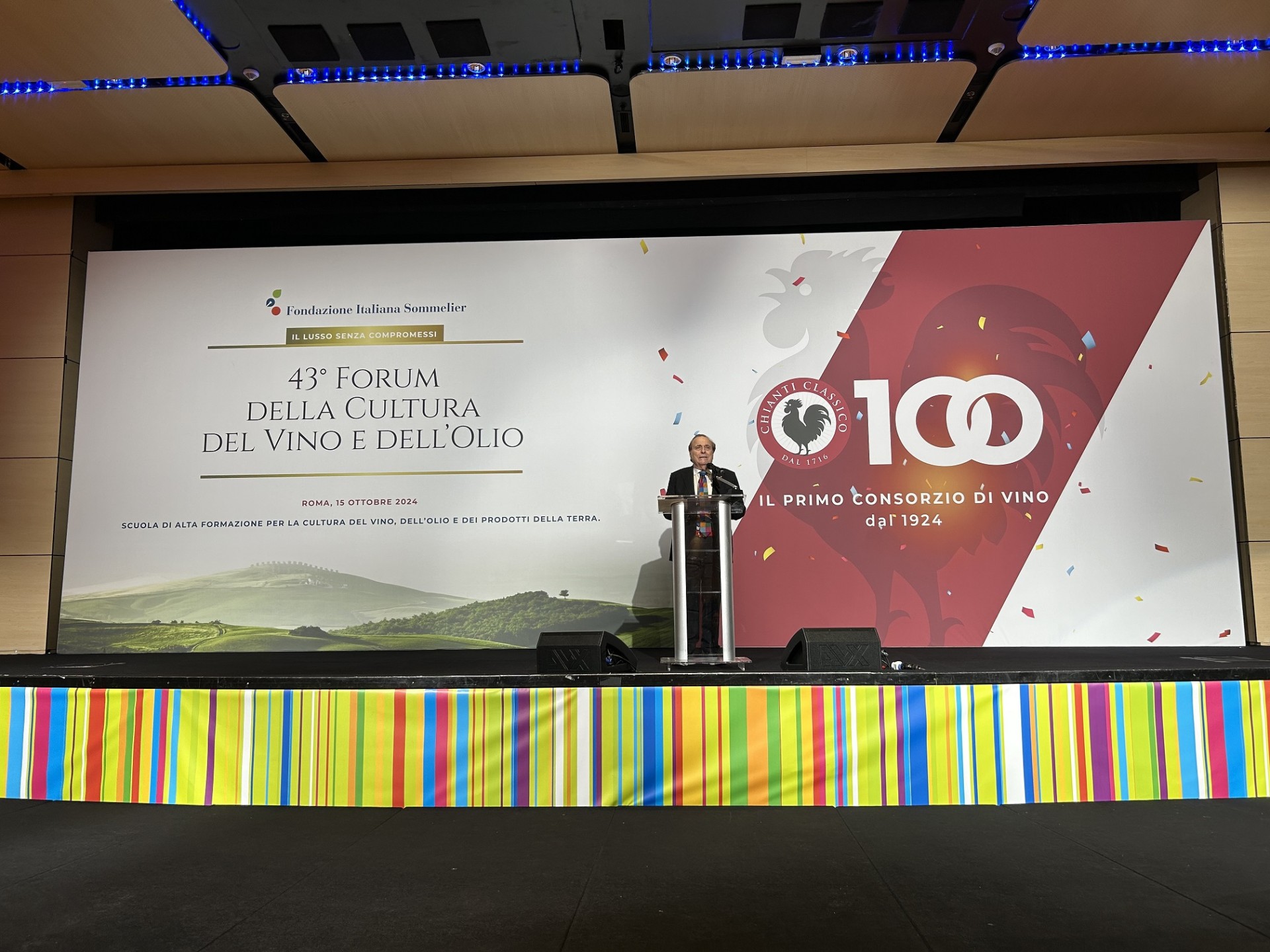 L'intervento di Franco M. Ricci Presidente Fondazione Italiana Sommelier L'intervento di Franco M. Ricci Presidente Fondazione Italiana Sommelier
