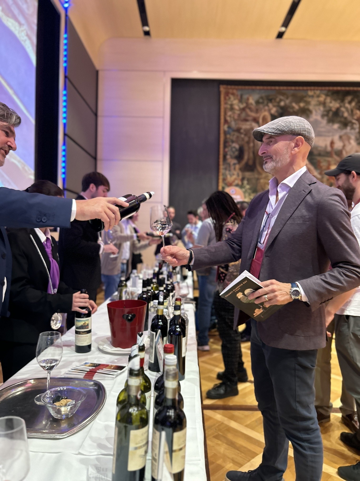 La Sala di degustazione del 43° Forum della Cultura del Vino, dell’Olio e dei Prodotti della Terra La Sala di degustazione del 43° Forum della Cultura del Vino, dell’Olio e dei Prodotti della Terra