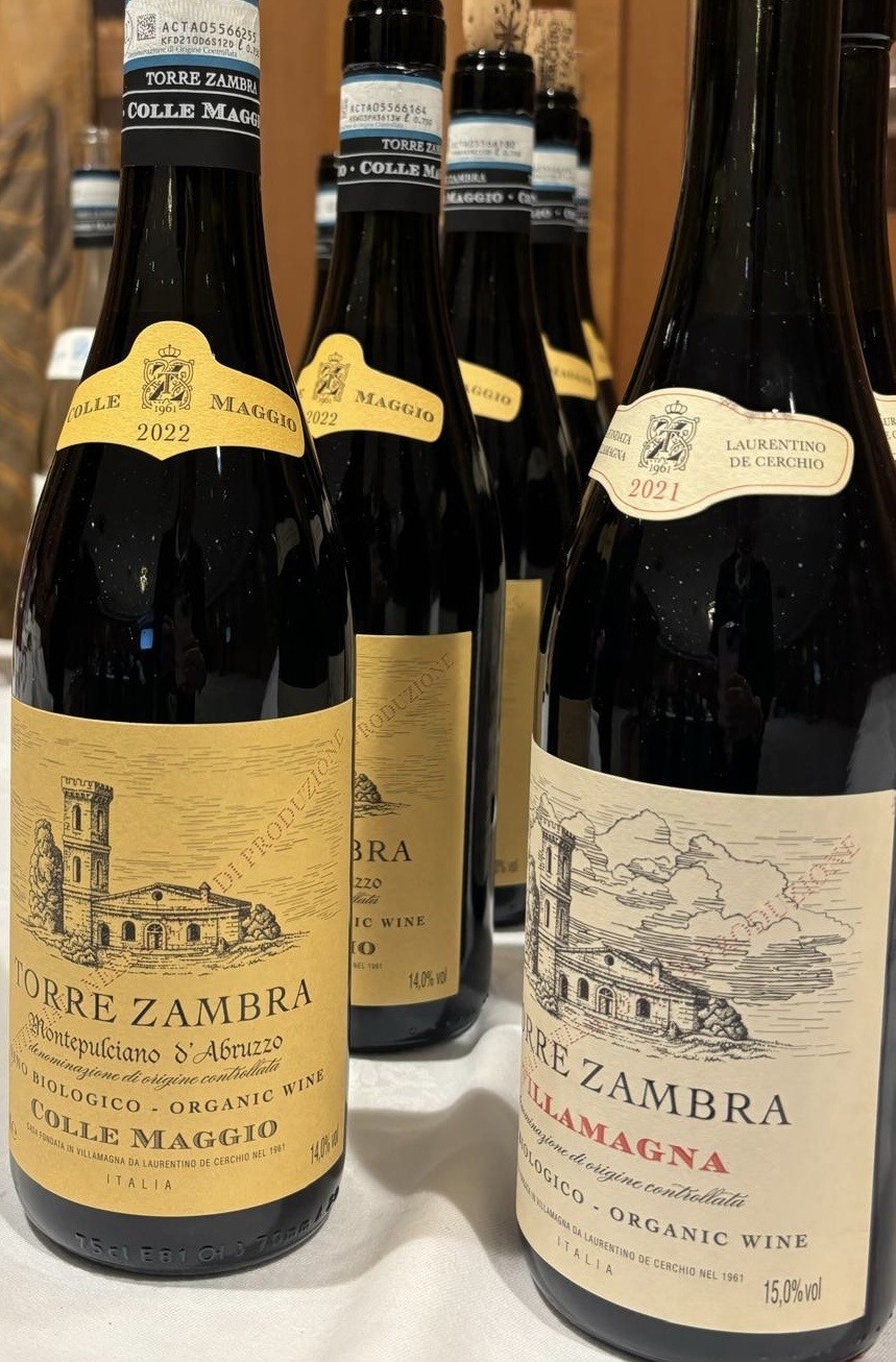 I vini in degustazione di Torre Zambra I vini in degustazione di Torre Zambra