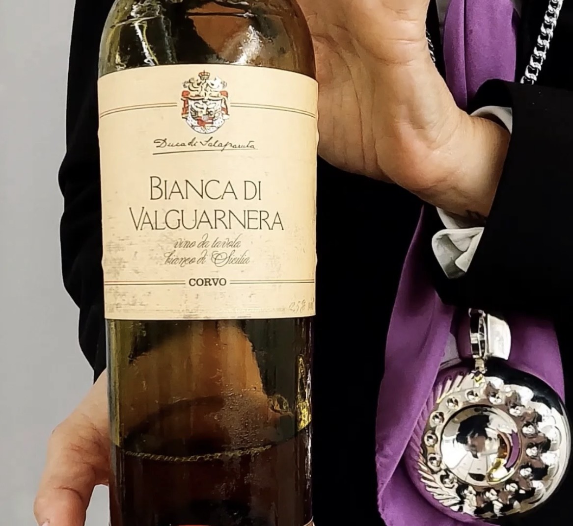 Sicilia Bianco Bianca di Valguarnera di Duca di Salaparuta in degustazione Sicilia Bianco Bianca di Valguarnera di Duca di Salaparuta in degustazione