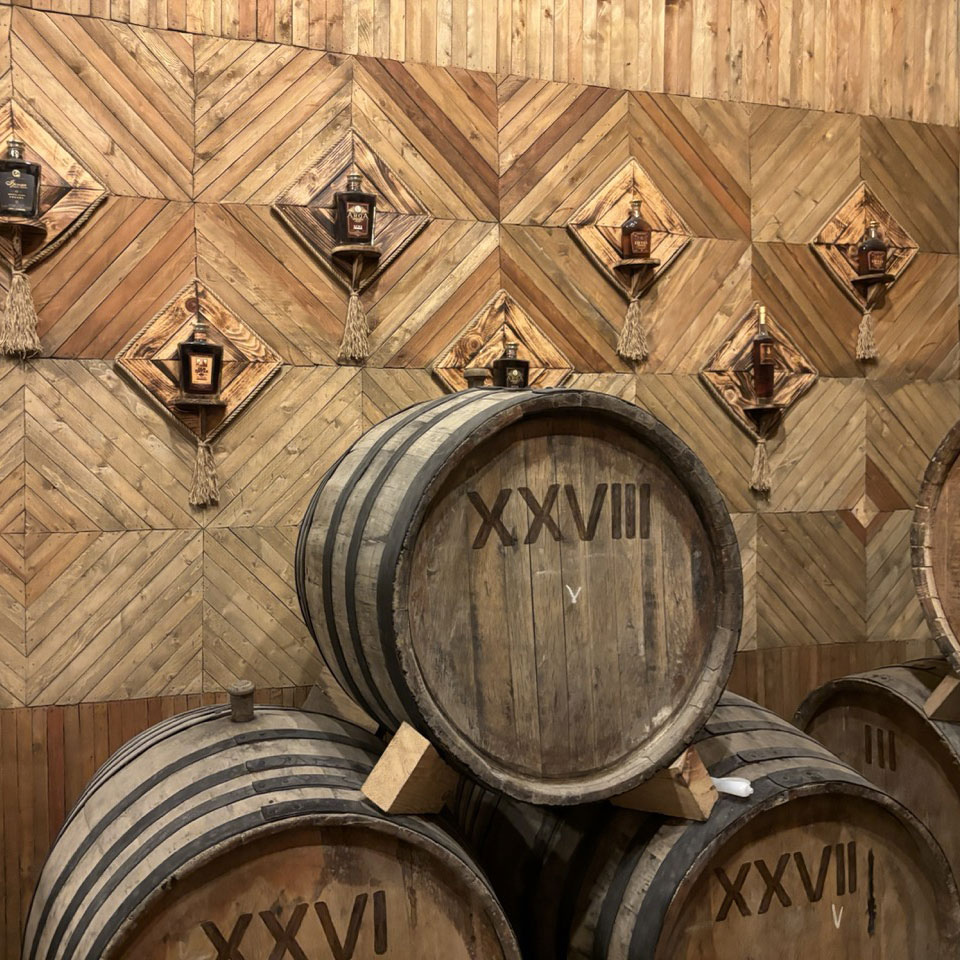 Ijevan, botti di Brandy