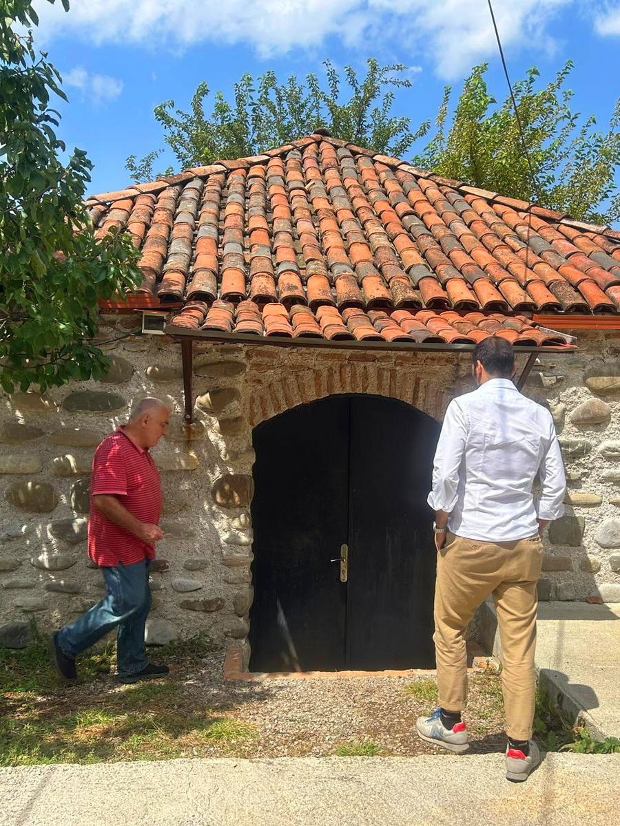 Iberieli, entrata della cantina