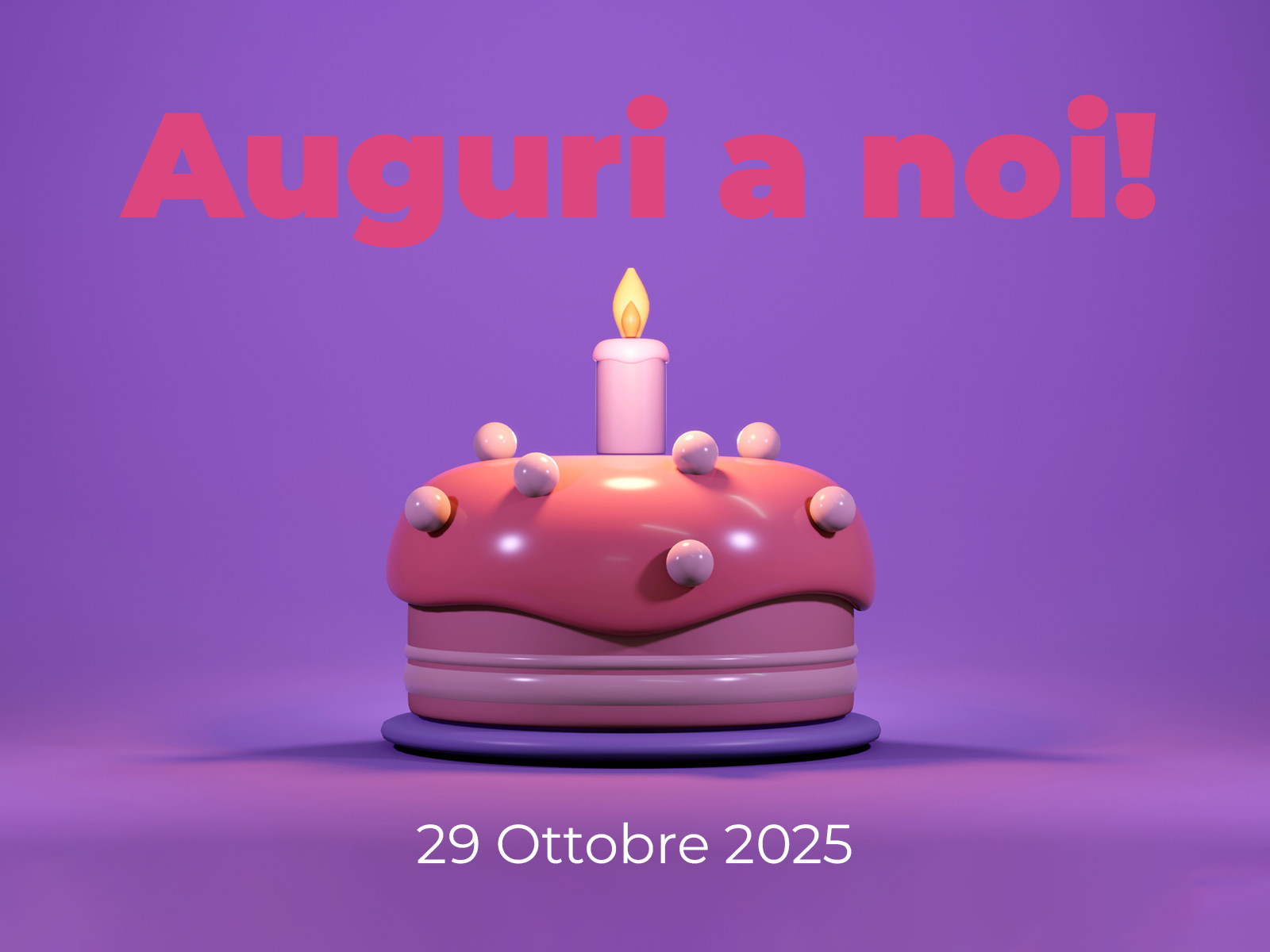 Auguri a noi! Auguri a noi!
