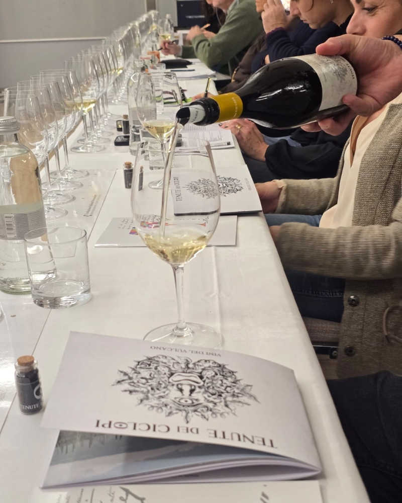 Il servizio del vino