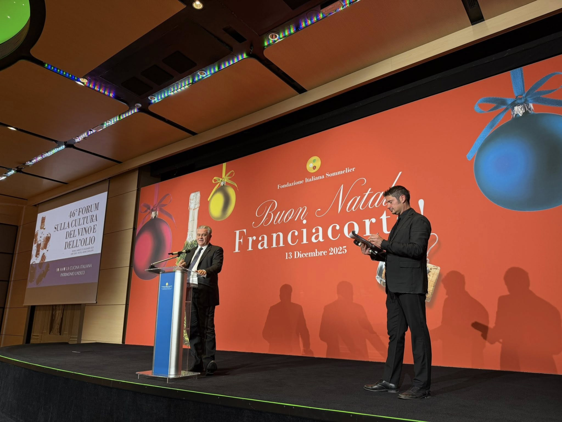 Gli oratori al 46° Forum della Cultura del Vino e dell’Olio - Marco Broglia