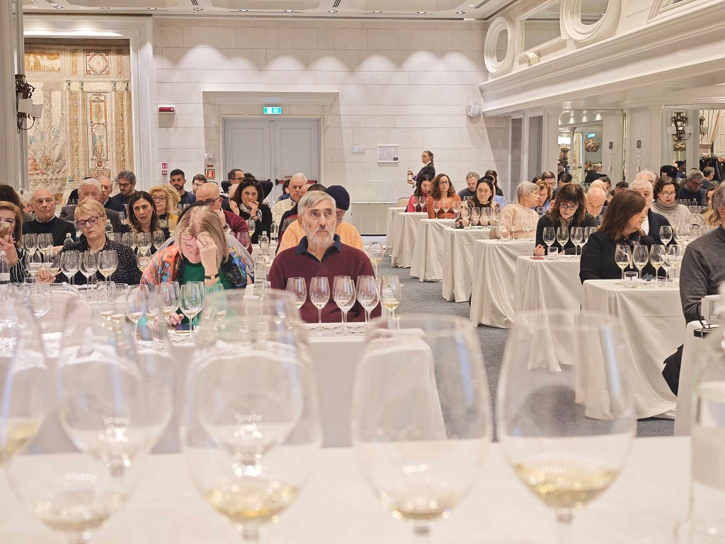 Panoramica della sala di degustazione