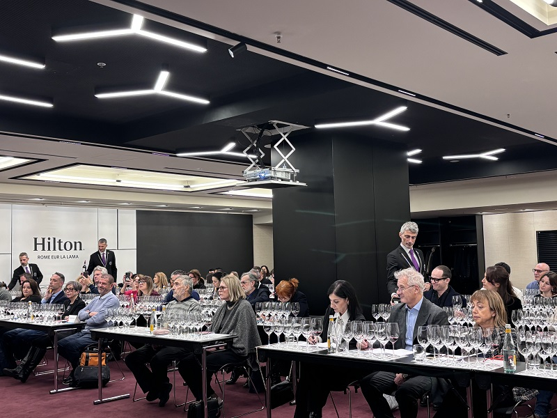 La Sala di Degustazione all'Hilotn Rome Eur La Lama