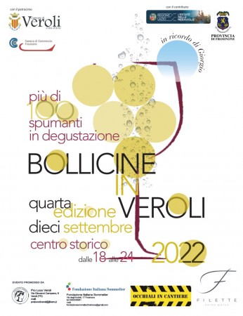 A Veroli (FR) - BOLLICINE IN VEROLI 2022 A Veroli (FR) - BOLLICINE IN VEROLI 2022