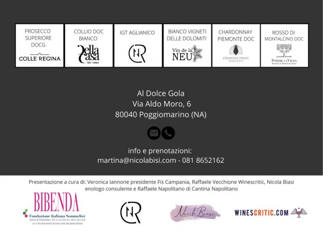Giovani Vignaioli e Grandi Territori con la 1^ annata di Quintessenza di Raffaele Napolitano Giovani Vignaioli e Grandi Territori con la 1^ annata di Quintessenza di Raffaele Napolitano