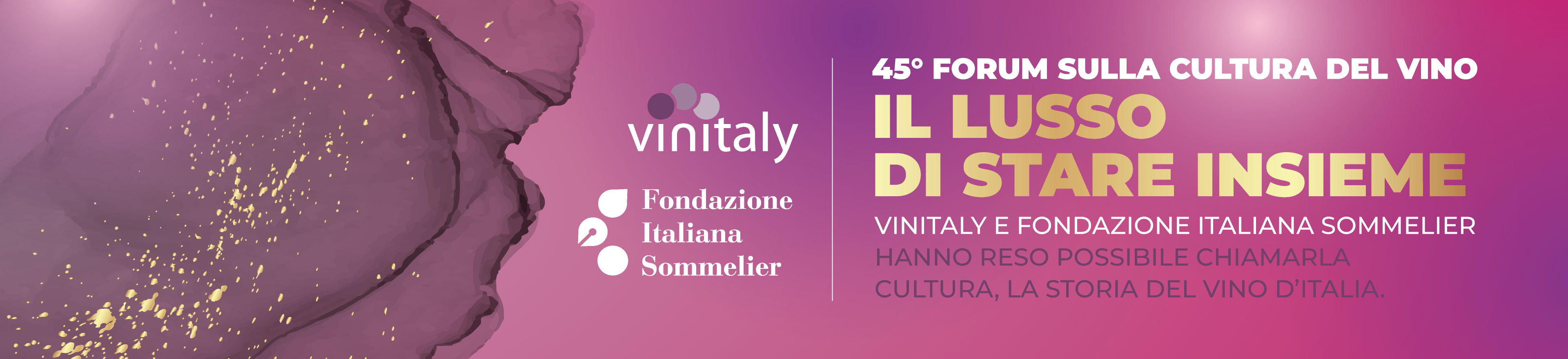 45° Forum Cultura Vino