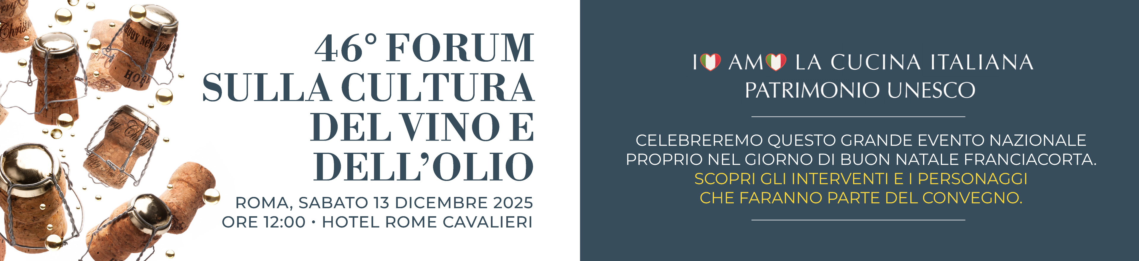 46° Forum Vino e Olio - Patrimonio Unesco