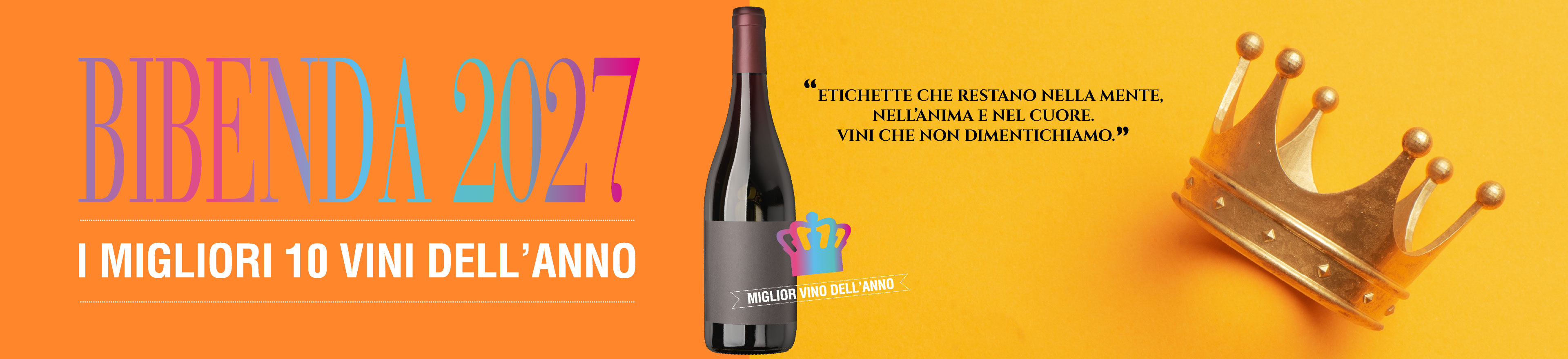 10 MIGLIORI VINI - BIBENDA 2027