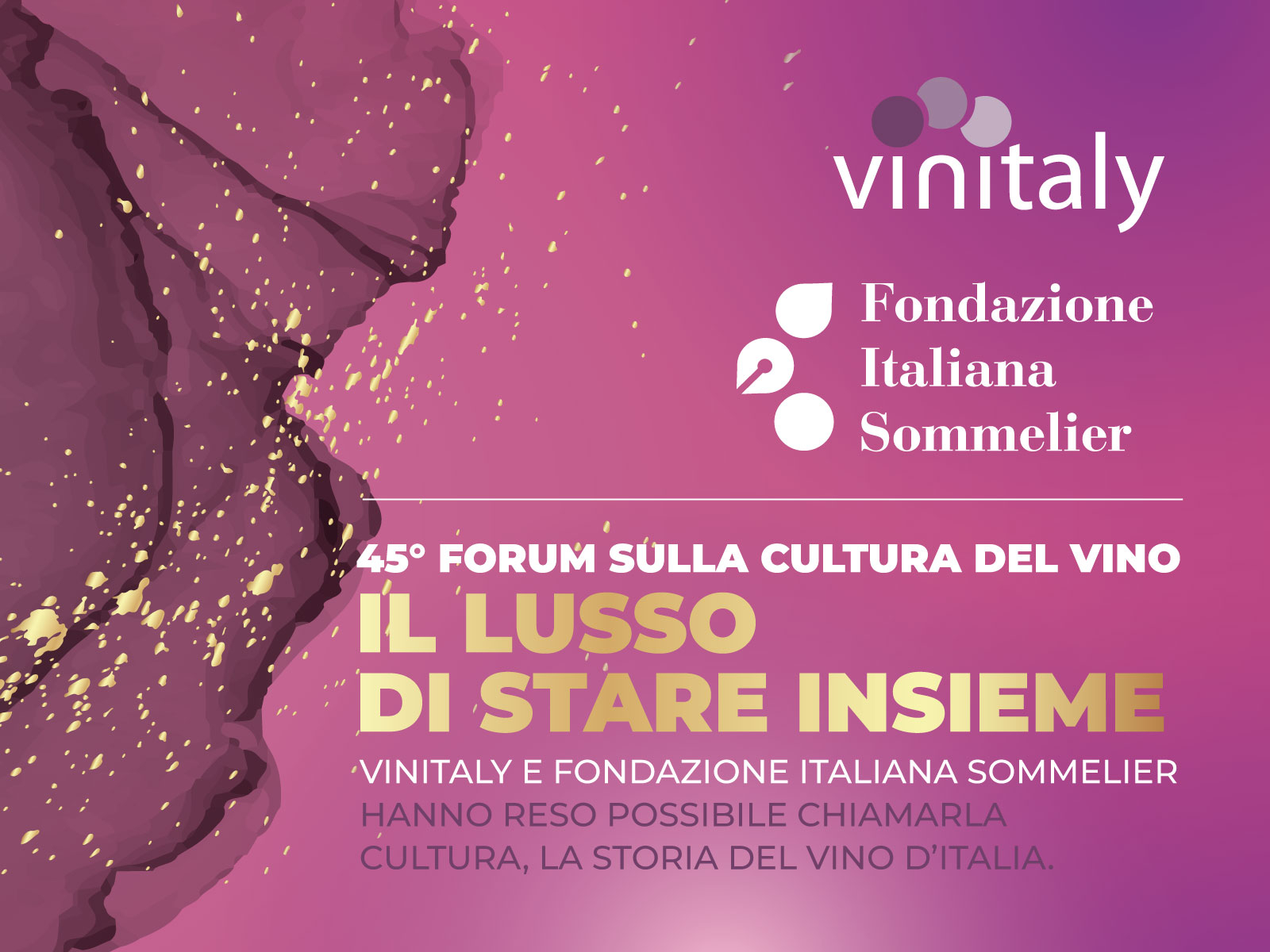 45° Forum Cultura Vino