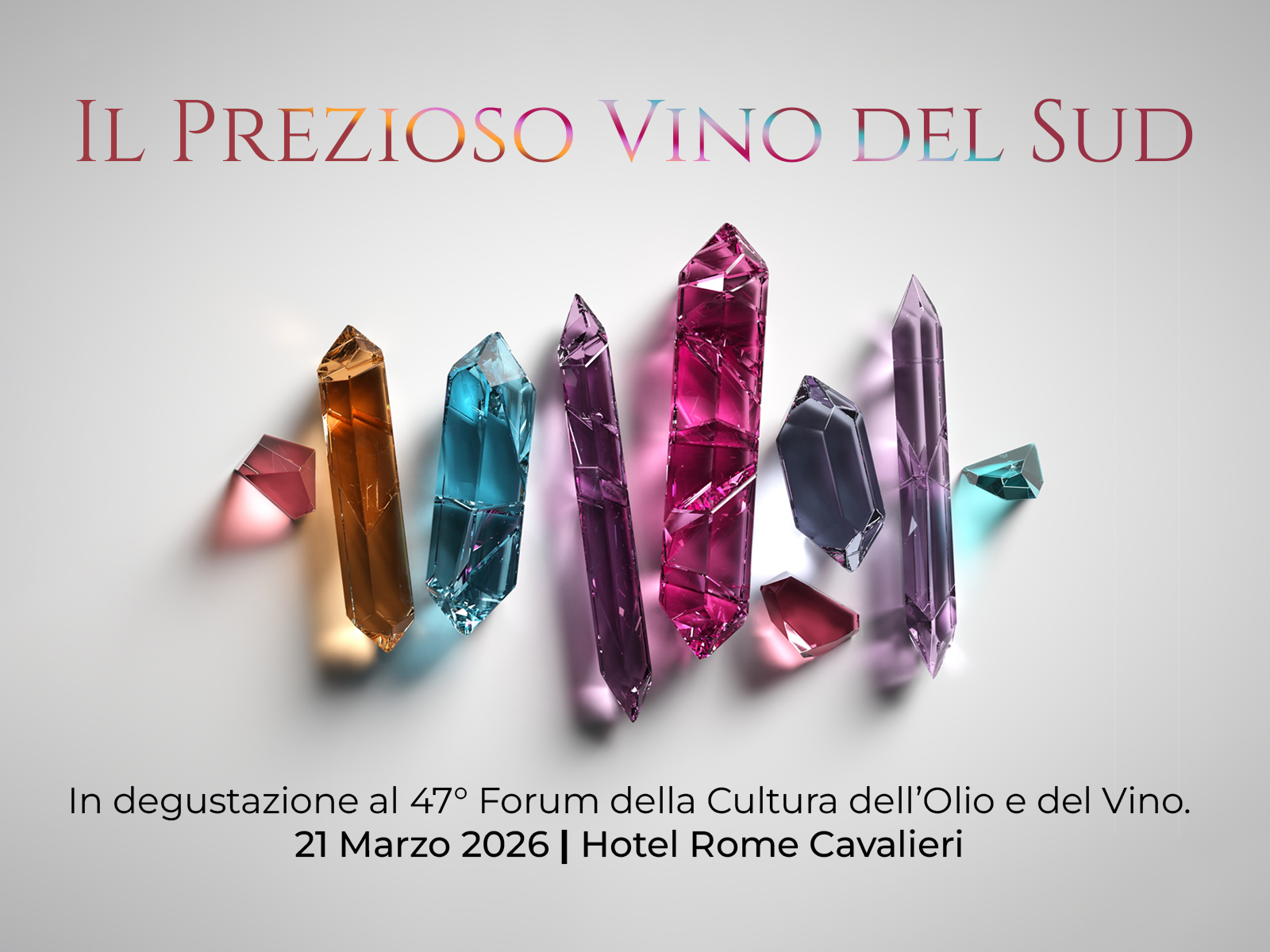 IL PREZIONE VINO DEL SUD - 47° FORUM OLIO VINO